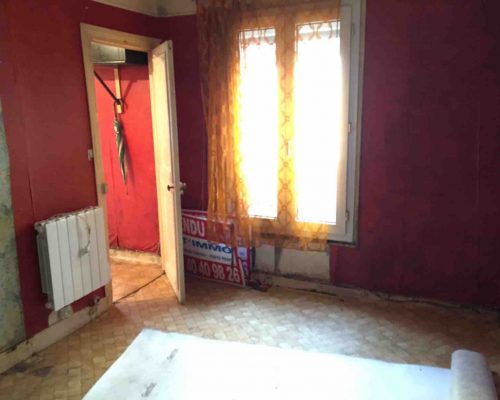 Appartement Canal Saint Martin Paris a renover