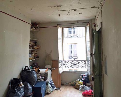 Investissement locatif studio rénover Paris Montorgueil