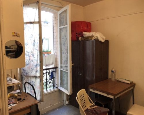 Studio rénover investissement immobilier paris brochant